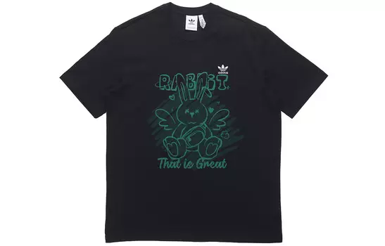 Футболка мужская черная Adidas Originals, черный