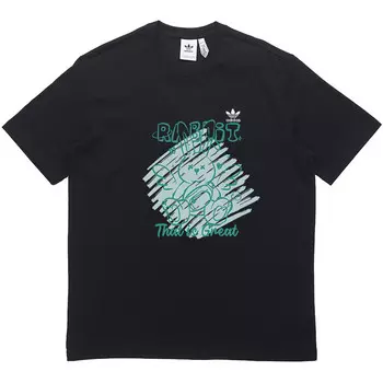 Футболка мужская черная Adidas Originals, черный