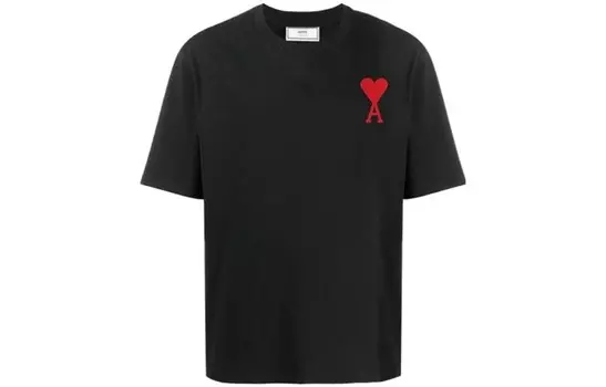 Футболка мужская черная Amiparis, черный