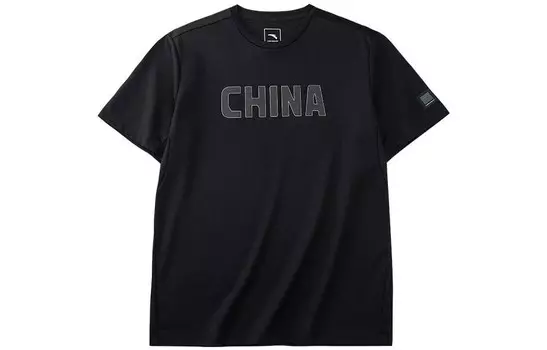 Футболка мужская черная Anta, черный