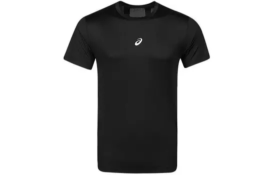 Футболка мужская черная Asics, черный