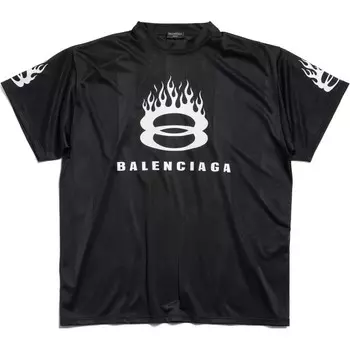 Футболка мужская черная Balenciaga, черный