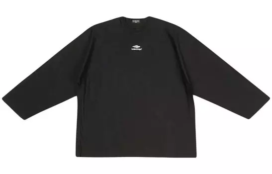 Футболка мужская черная Balenciaga, черный
