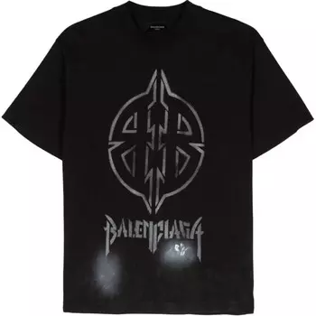 Футболка мужская черная Balenciaga, черный