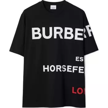 Футболка мужская черная Burberry, черный