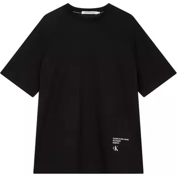 Футболка мужская черная Calvin Klein, черный