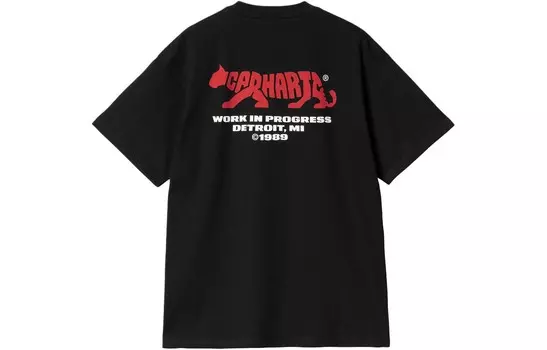 Футболка мужская черная Carhartt Wip, черный