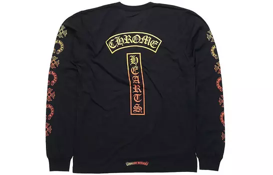 Футболка мужская черная Chrome Hearts, черный