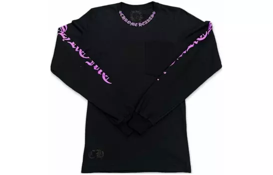 Футболка мужская черная Chrome Hearts, черный