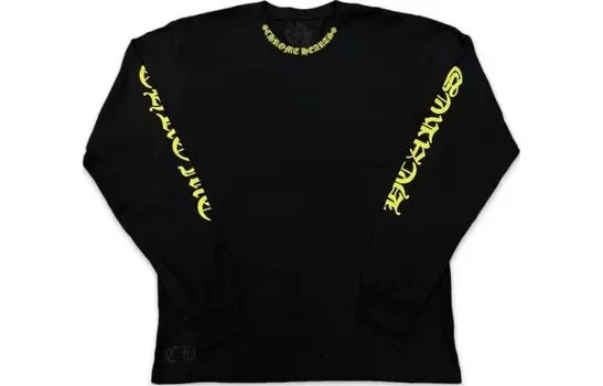 Футболка мужская черная Chrome Hearts, черный