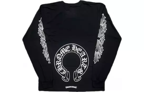 Футболка мужская черная Chrome Hearts, черный