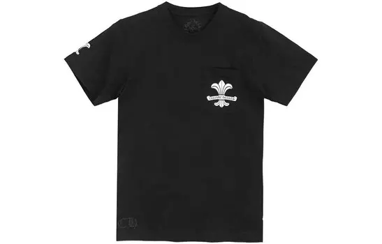Футболка мужская черная Chrome Hearts, черный