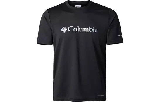 Футболка мужская черная Columbia, черный