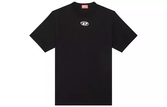 Футболка мужская черная Diesel, черный