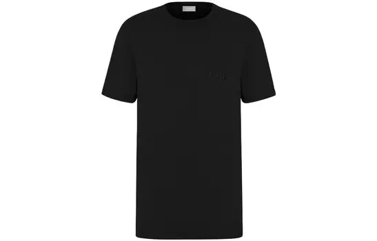 Футболка мужская черная Dior, черный