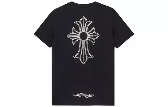 Футболка мужская черная Ed Hardy, черный