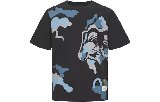 Футболка мужская черная Evisu, черный