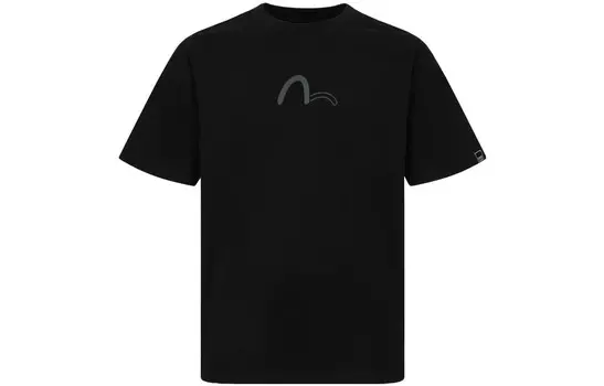 Футболка мужская черная Evisu, черный