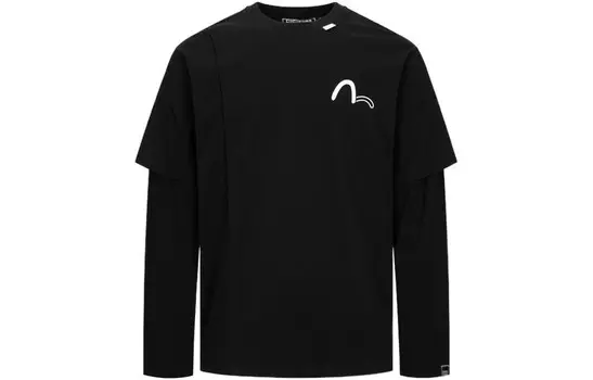 Футболка мужская черная Evisu, черный