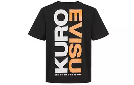 Футболка мужская черная Evisu, черный