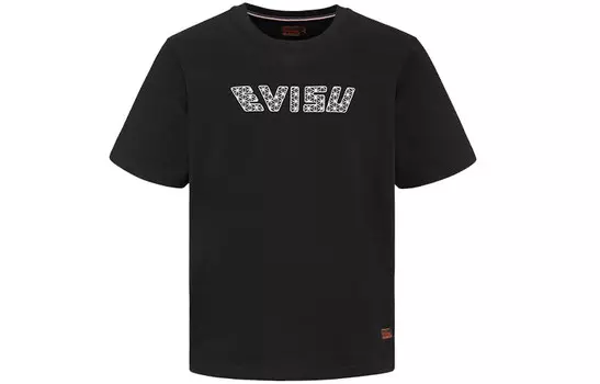 Футболка мужская черная Evisu, черный