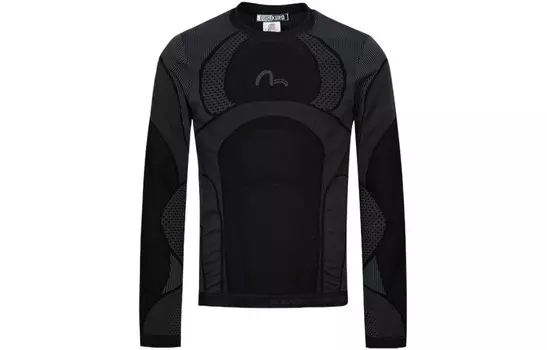 Футболка мужская черная Evisu, черный