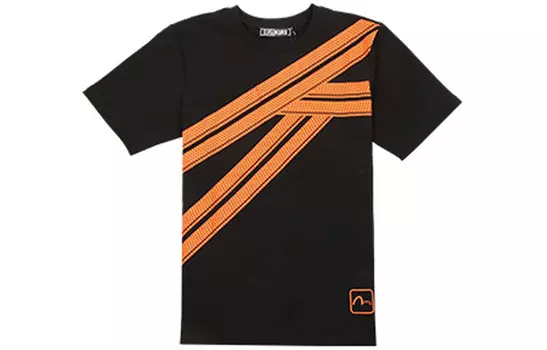 Футболка мужская черная Evisu, черный