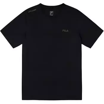 Футболка мужская черная Fila, черный