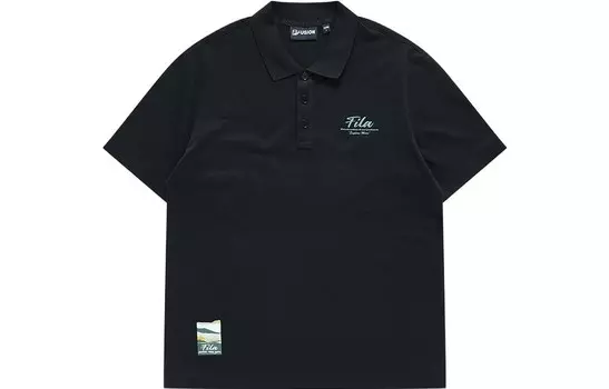Футболка мужская черная Fila Fusion, черный
