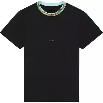 Футболка мужская черная Givenchy, черный