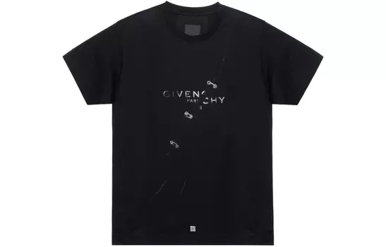Футболка мужская черная Givenchy, черный