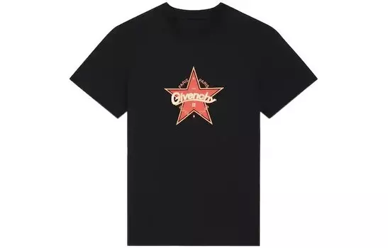 Футболка мужская черная Givenchy, черный