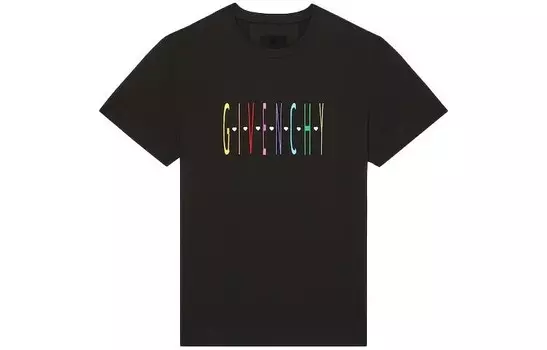 Футболка мужская черная Givenchy, черный