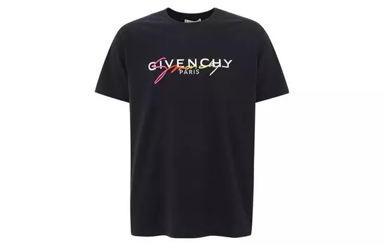 Футболка мужская черная Givenchy, черный
