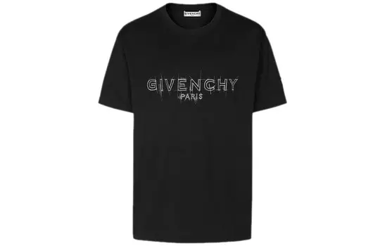 Футболка мужская черная Givenchy, черный
