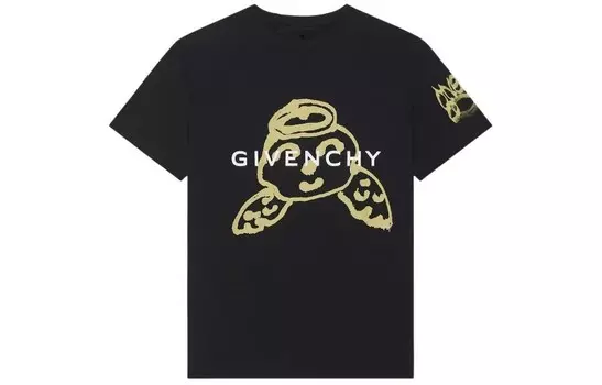 Футболка мужская черная Givenchy, черный