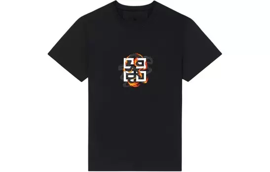 Футболка мужская черная Givenchy, черный