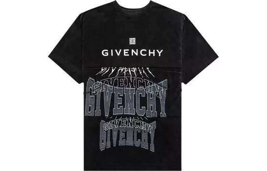Футболка мужская черная Givenchy, черный