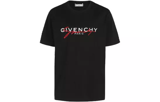 Футболка мужская черная Givenchy, черный