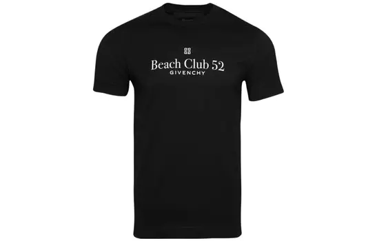 Футболка мужская черная Givenchy, черный