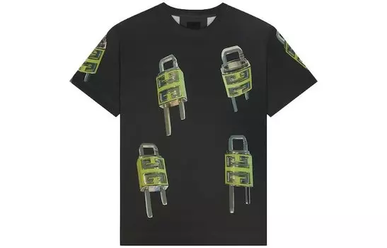 Футболка мужская черная Givenchy, черный