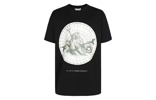 Футболка мужская черная Givenchy, черный