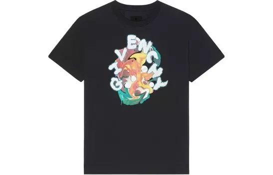 Футболка мужская черная Givenchy, черный