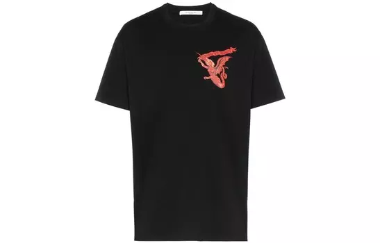 Футболка мужская черная Givenchy, черный