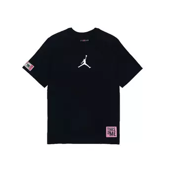 Футболка мужская черная Jordan, черный