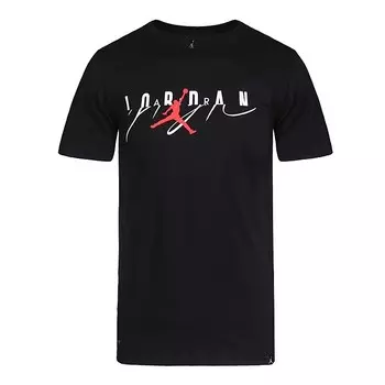 Футболка мужская черная Jordan, черный
