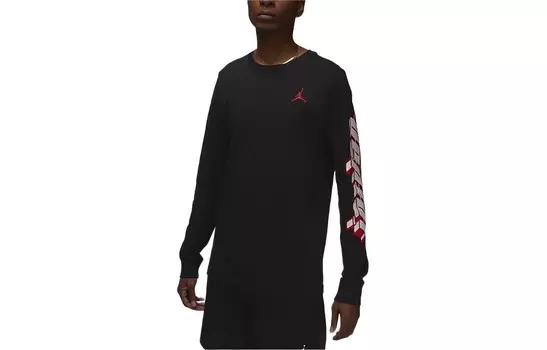 Футболка мужская черная Jordan, черный