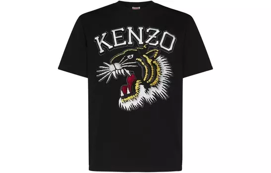 Футболка мужская черная Kenzo, черный