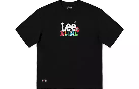 Футболка мужская черная Lee, черный