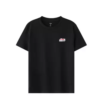 Футболка мужская черная Lining, черный